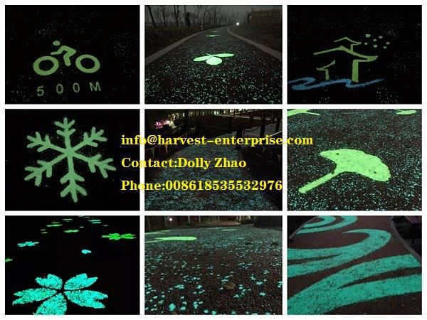 Virsiichtsmoossname fir Luminous Pavement Construction